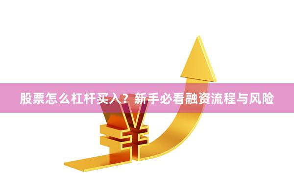 股票怎么杠杆买入？新手必看融资流程与风险